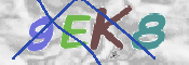 CAPTCHA (Şahıs Denetim Kodu) Resmi