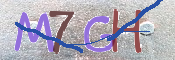 CAPTCHA (Şahıs Denetim Kodu) Resmi